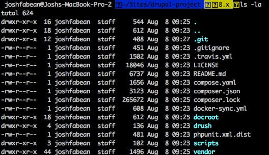 drupal 8 install directory